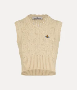 Knitwear|Vivienne Westwood Samantha Top CREAM