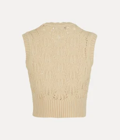 Knitwear|Vivienne Westwood Samantha Top CREAM