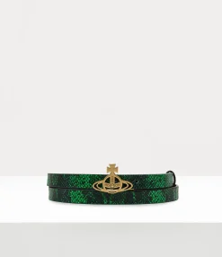 Belts And Harnesses|Belts And Harnesses|Vivienne Westwood Small Line Orb Buckle Belt