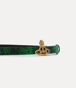 Belts And Harnesses|Belts And Harnesses|Vivienne Westwood Small Line Orb Buckle Belt