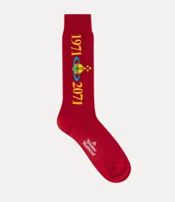 Socks|Socks And Tights|Vivienne Westwood Soccer Sock RED