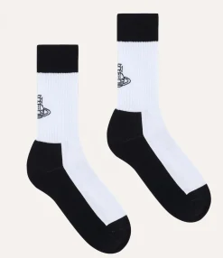 Socks|Socks And Tights|Vivienne Westwood Sporty Socks WHITE