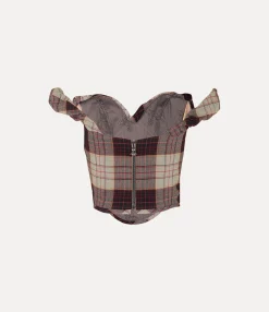 Tops And Shirts|Corsets|Vivienne Westwood Sunday Corset Top RED CHECK