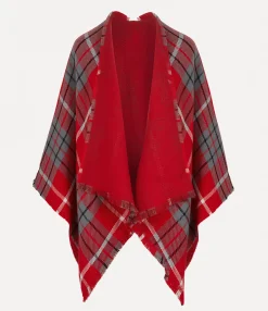 Scarves And Ponchos|Scarves And Ponchos|Vivienne Westwood Tartan Poncho