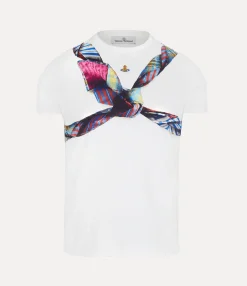 T-Shirts And Polos|Vivienne Westwood Tie Bondage Peru T-shirt WHITE