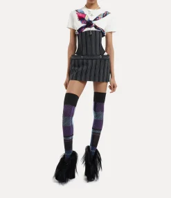 T-Shirts And Polos|Vivienne Westwood Tie Bondage Peru T-shirt WHITE