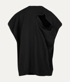 T-Shirts And Polos|Vivienne Westwood Twisted Sleeveless Dolly T-shirt BLACK