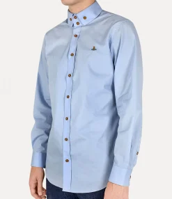 Shirts|Vivienne Westwood Two Button Krall Shirt BLUE