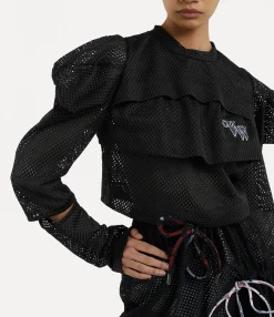 Tops And Shirts|Vivienne Westwood Volant Top BLACK