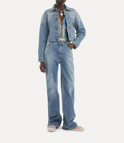 Trousers And Shorts|Vivienne Westwood W Ray 5 Pocket Jeans BLUE