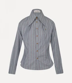 Tops And Shirts|Vivienne Westwood W Violin Shirt NAVY