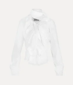 Tops And Shirts|Vivienne Westwood Wizard Frill Shirt WHITE